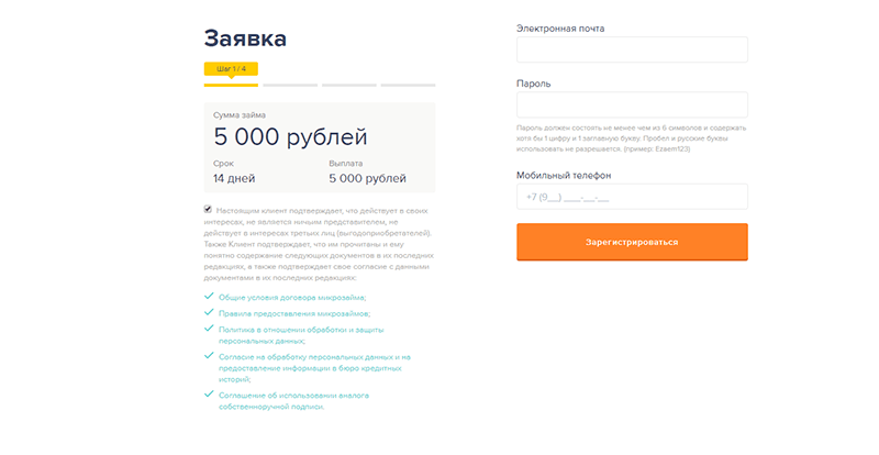Взять займ в Езаем в Ржеве